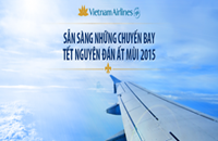 VÉ MÁY BAY TẾT 2015 VIETNAM AIRLINES